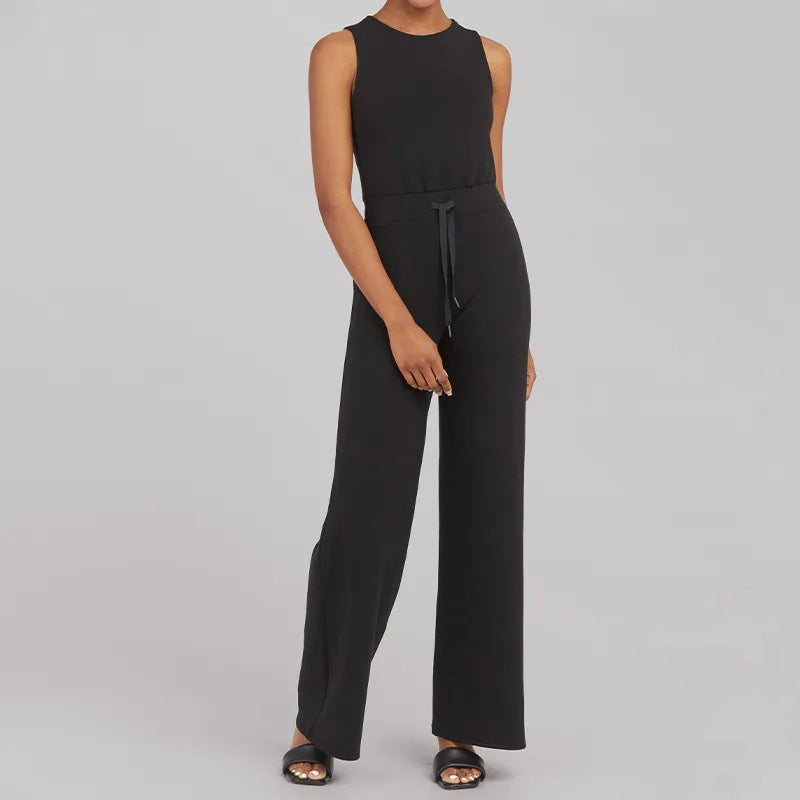 Desiree - Ärmelloser fester Jumpsuit