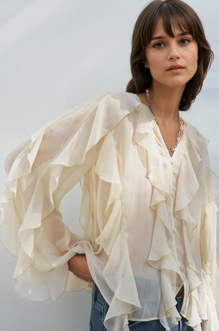 Seraphina | Rüschenbluse für einen eleganten Look