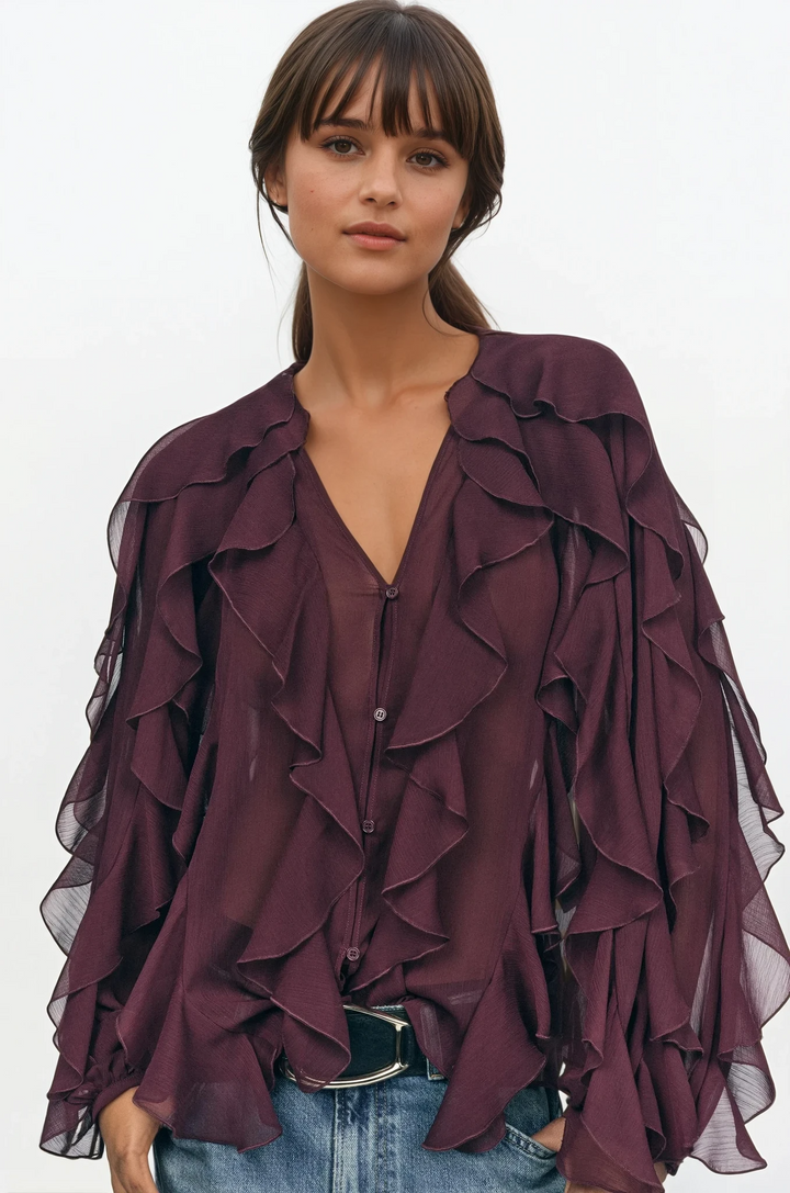 Seraphina | Rüschenbluse für einen eleganten Look