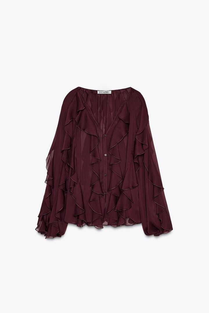 Seraphina | Rüschenbluse für einen eleganten Look