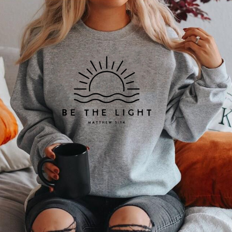 GIGI® - Stijlvolle Sweater "Be The Light"