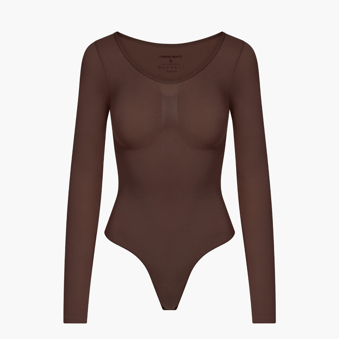 Bodyformer shapewear mit langen Ärmeln und String (Secret Sale)