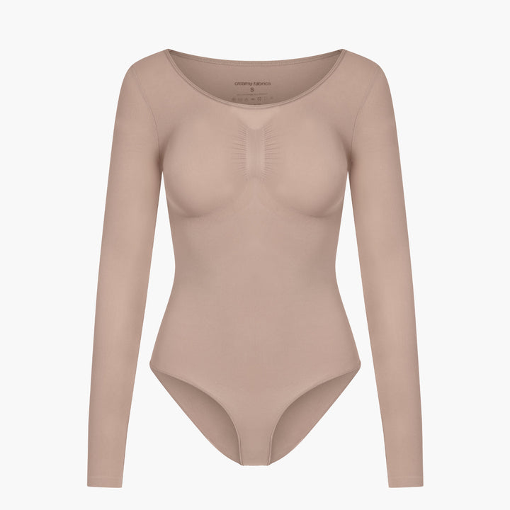 Bodysuit Sculpting Shapewear Langarm mit Slip