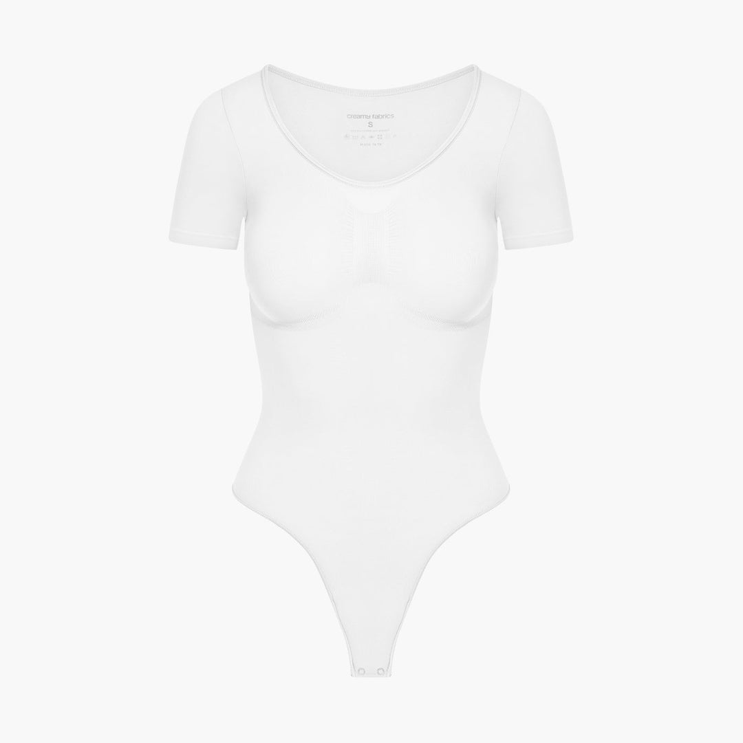 Bodysuit formende Shapewear T-Shirt mit String (Geheime Aktion)