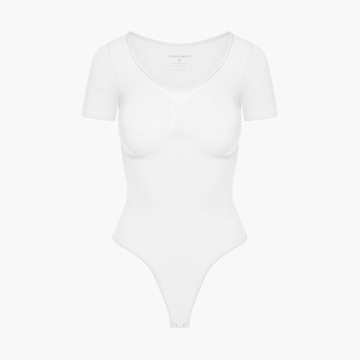 Bodysuit formende Shapewear T-Shirt mit String (Geheime Aktion)
