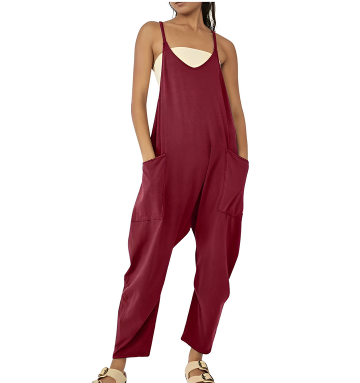 Alexa® - Damen Jumpsuit Weites Bein Strampler