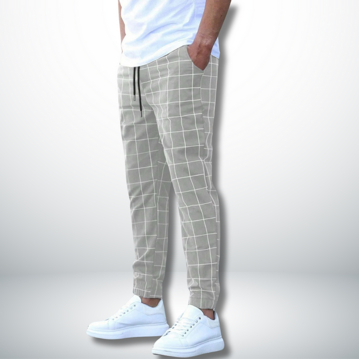 Doriano – Bequeme Hose mit Karomuster