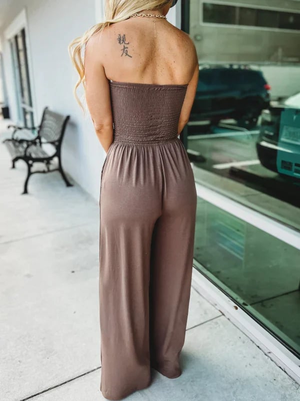 Hyza | Jumpsuit mit weiten Beinen