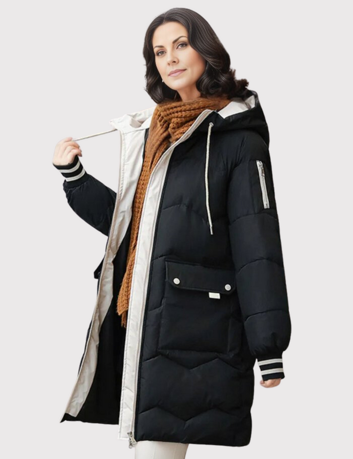 Connie - Lange Pufferjacke