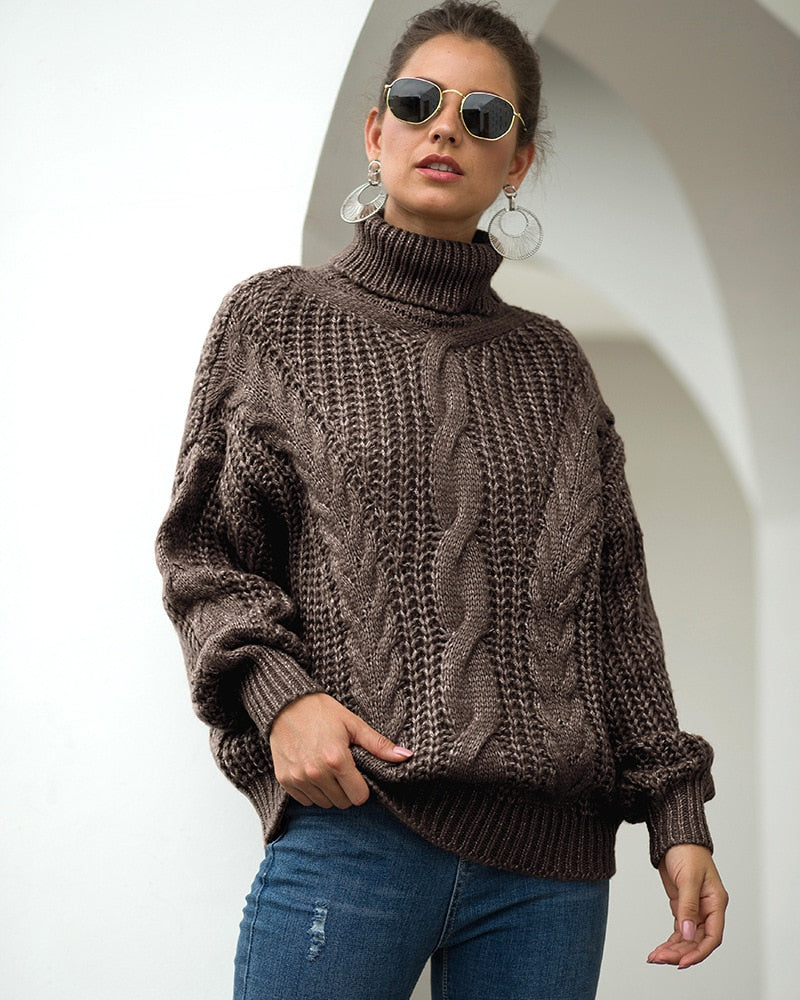 Miranda - Rollkragenpullover Aus Strick