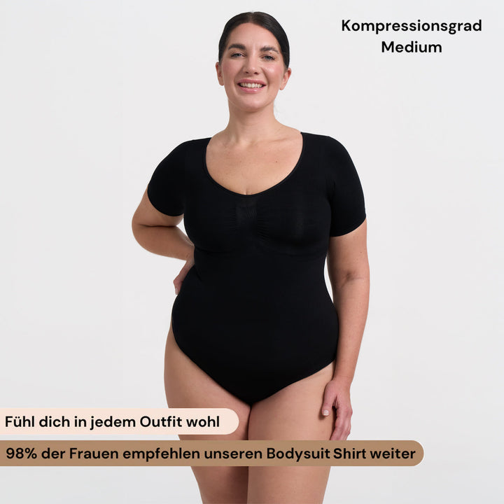 Bodysuit formendes Shapewear T-Shirt mit Slip