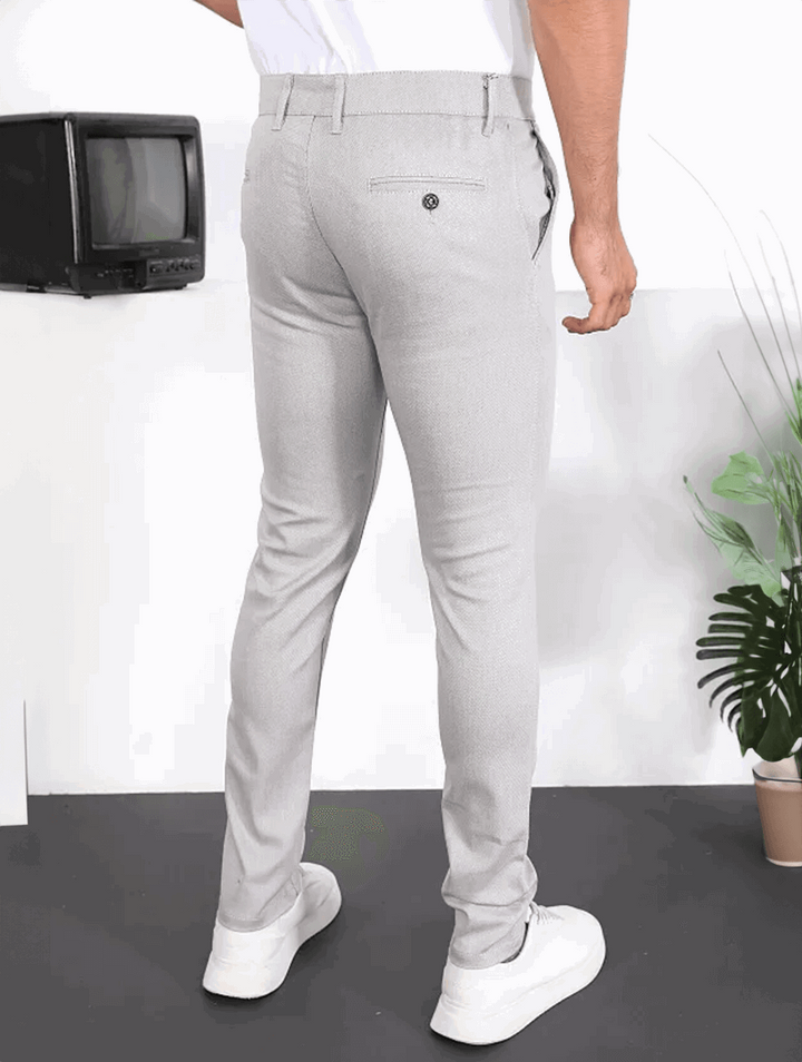 Noa Stretch-Hose - Hellgrau