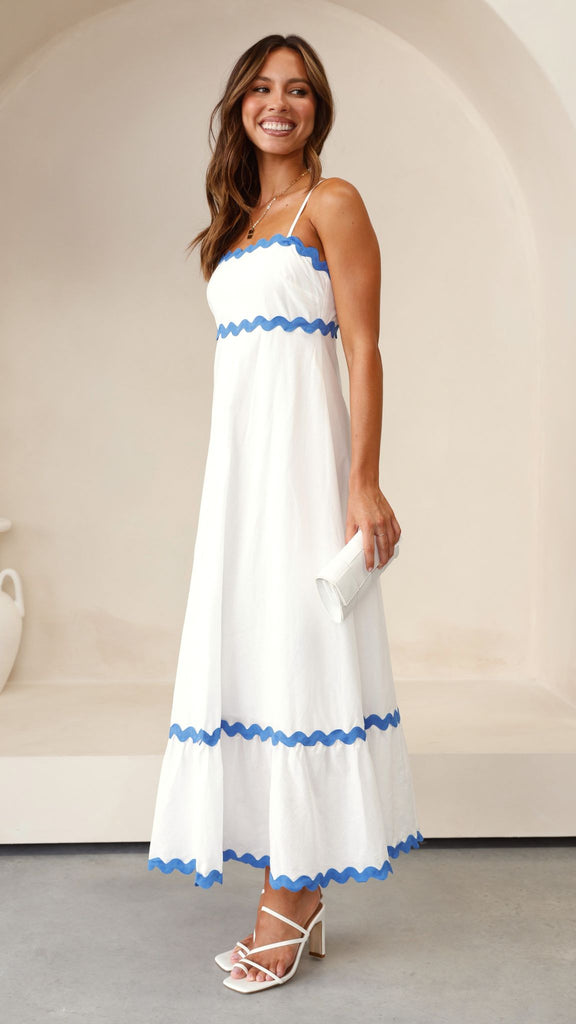 Karma | Langes Trägerkleid für einen eleganten Look