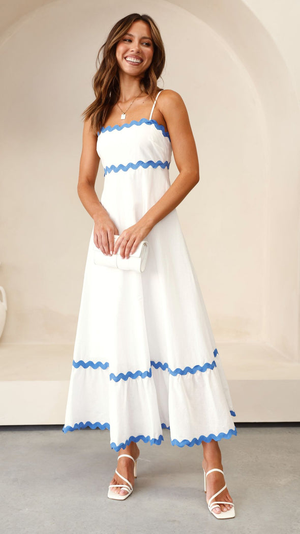 Karma | Langes Trägerkleid für einen eleganten Look