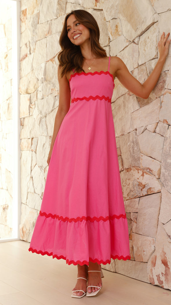 Karma | Langes Trägerkleid für einen eleganten Look