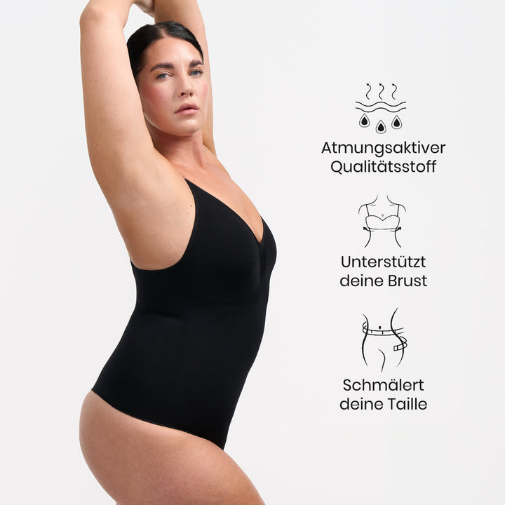 Bodysuit formende Shapewear mit String - Geheimer Verkauf