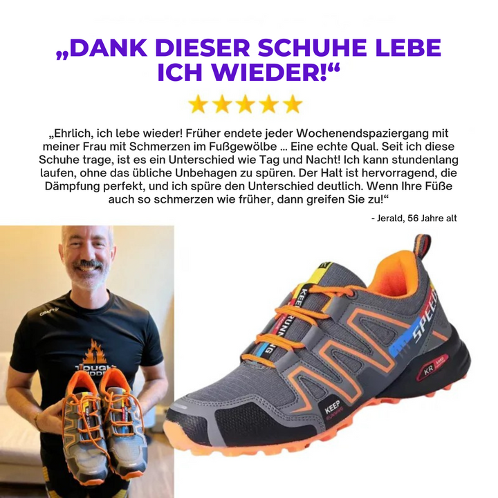 Ola / Orthopädische Herren-Wanderschuhe