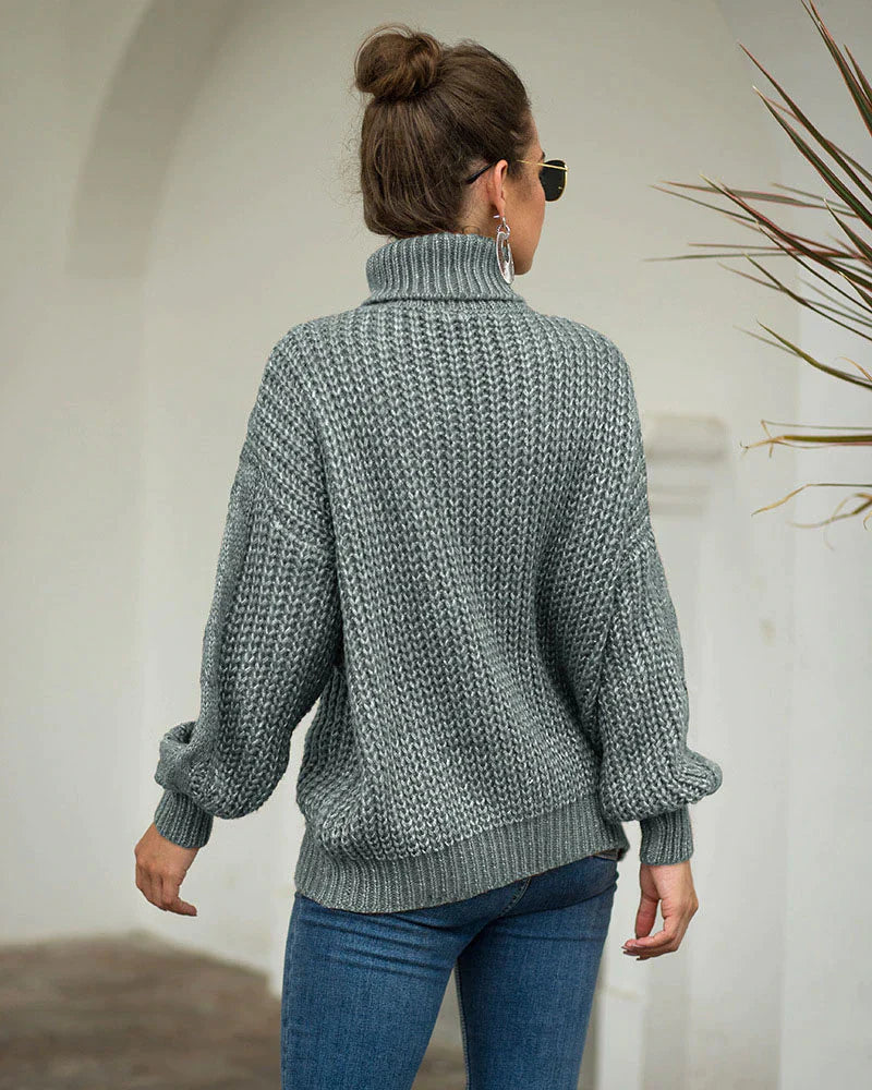 Miranda - Rollkragenpullover Aus Strick