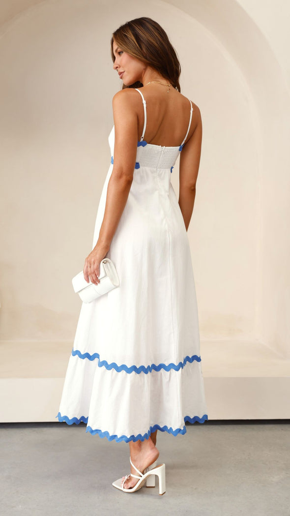 Karma | Langes Trägerkleid für einen eleganten Look