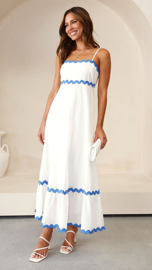Karma | Langes Trägerkleid für einen eleganten Look