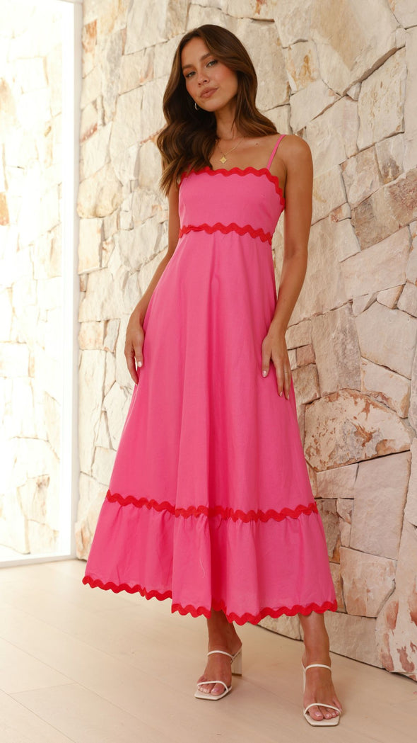 Karma | Langes Trägerkleid für einen eleganten Look