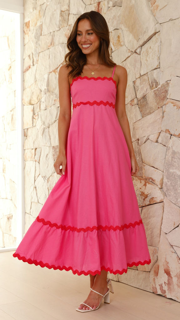 Karma | Langes Trägerkleid für einen eleganten Look