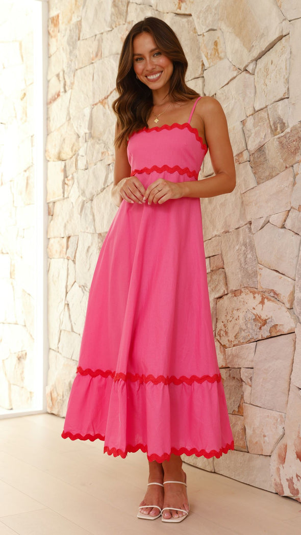 Karma | Langes Trägerkleid für einen eleganten Look