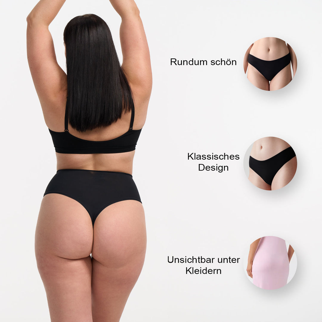 Hochgeschnittene Tanga