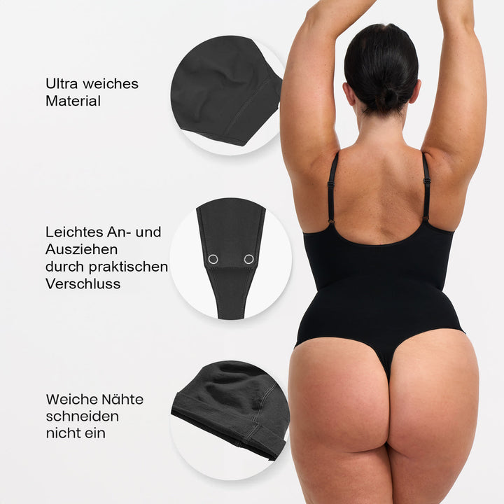 Bodysuit formende Shapewear mit String - Geheimer Verkauf