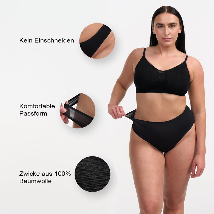 Hochgeschnittene Tanga
