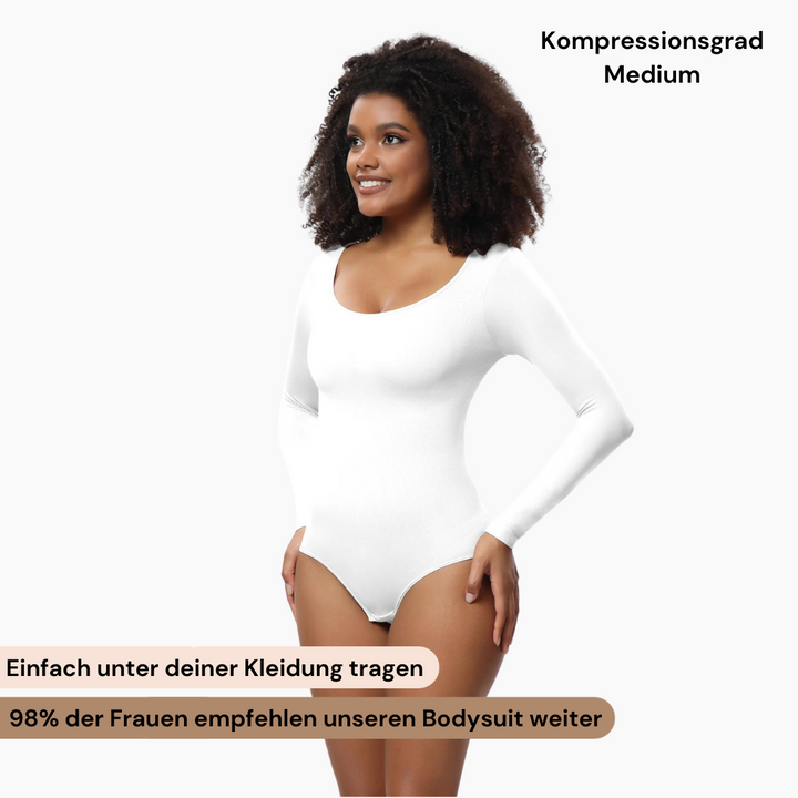 Langarm Bodysuit Formende Shapewear