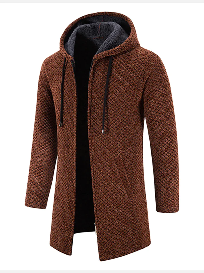 Jack | Lange Jacke mit Fleece gefüttert