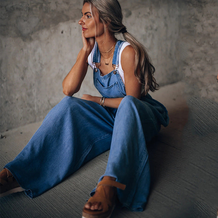 Solenn - Denim-Jumpsuit