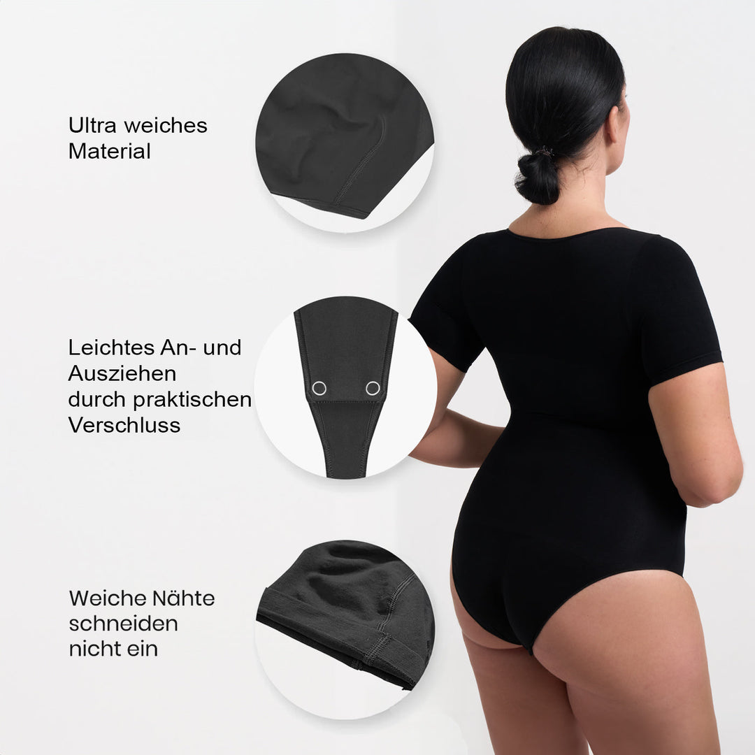 Bodysuit formendes Shapewear T-Shirt mit Slip