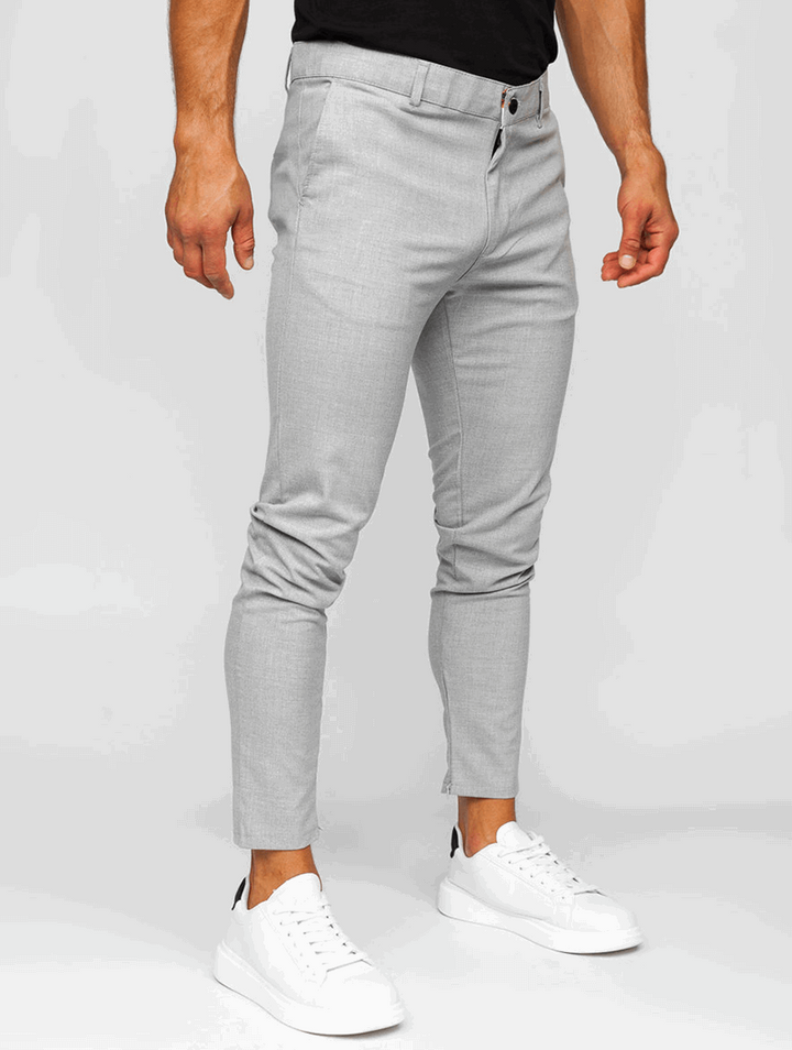 Noa Stretch-Hose - Hellgrau