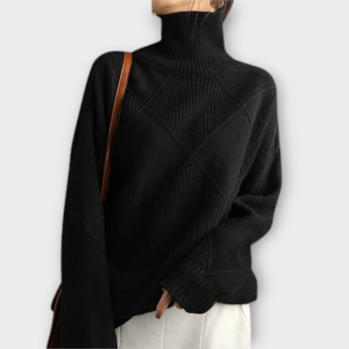 Melanie - Gemütlicher Rollkragenpullover