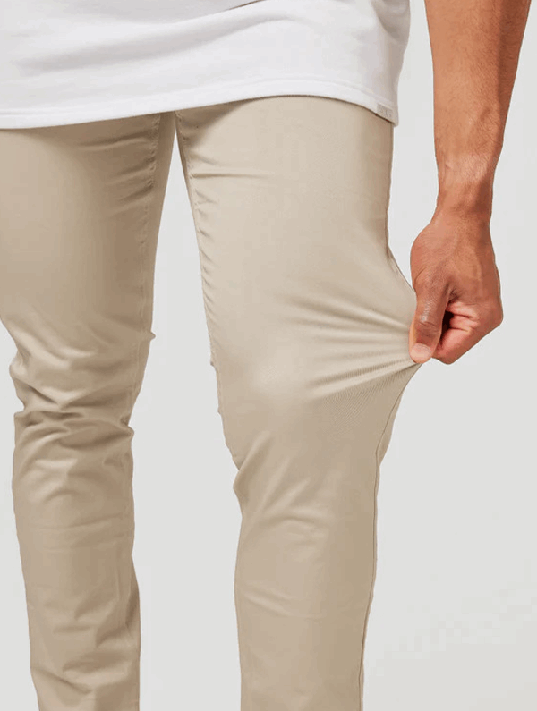Noa Stretch Hosen - Khaki