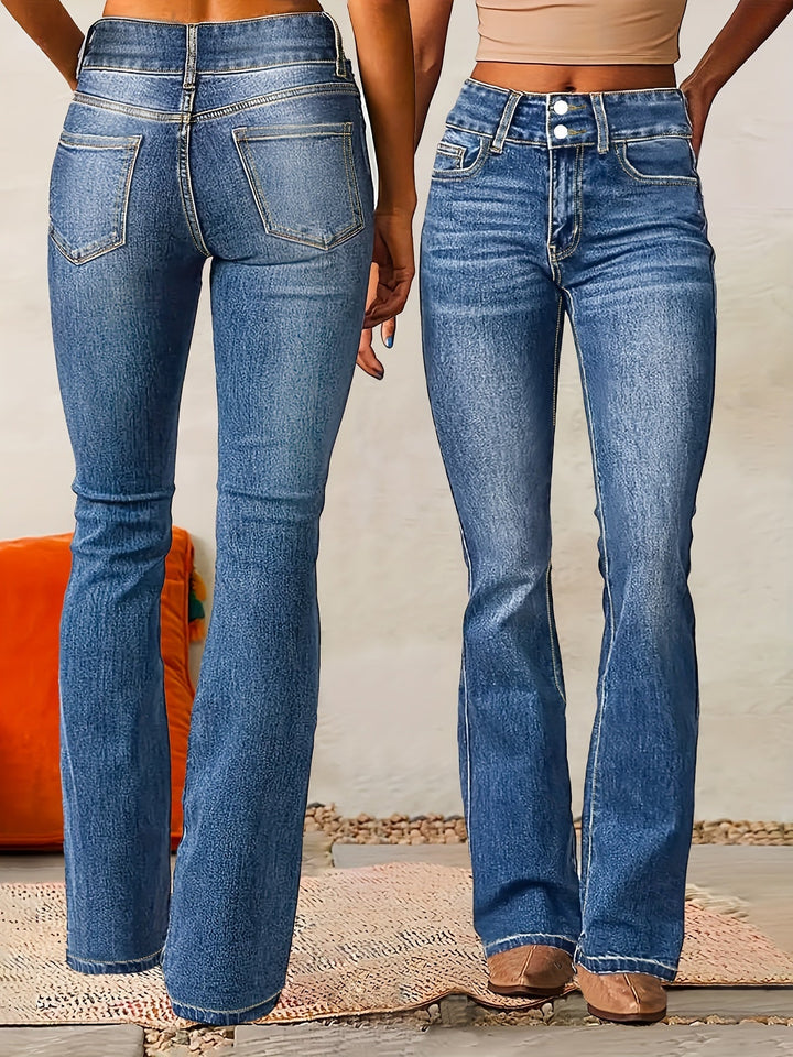 Aya - Jeans mit hoher Taille