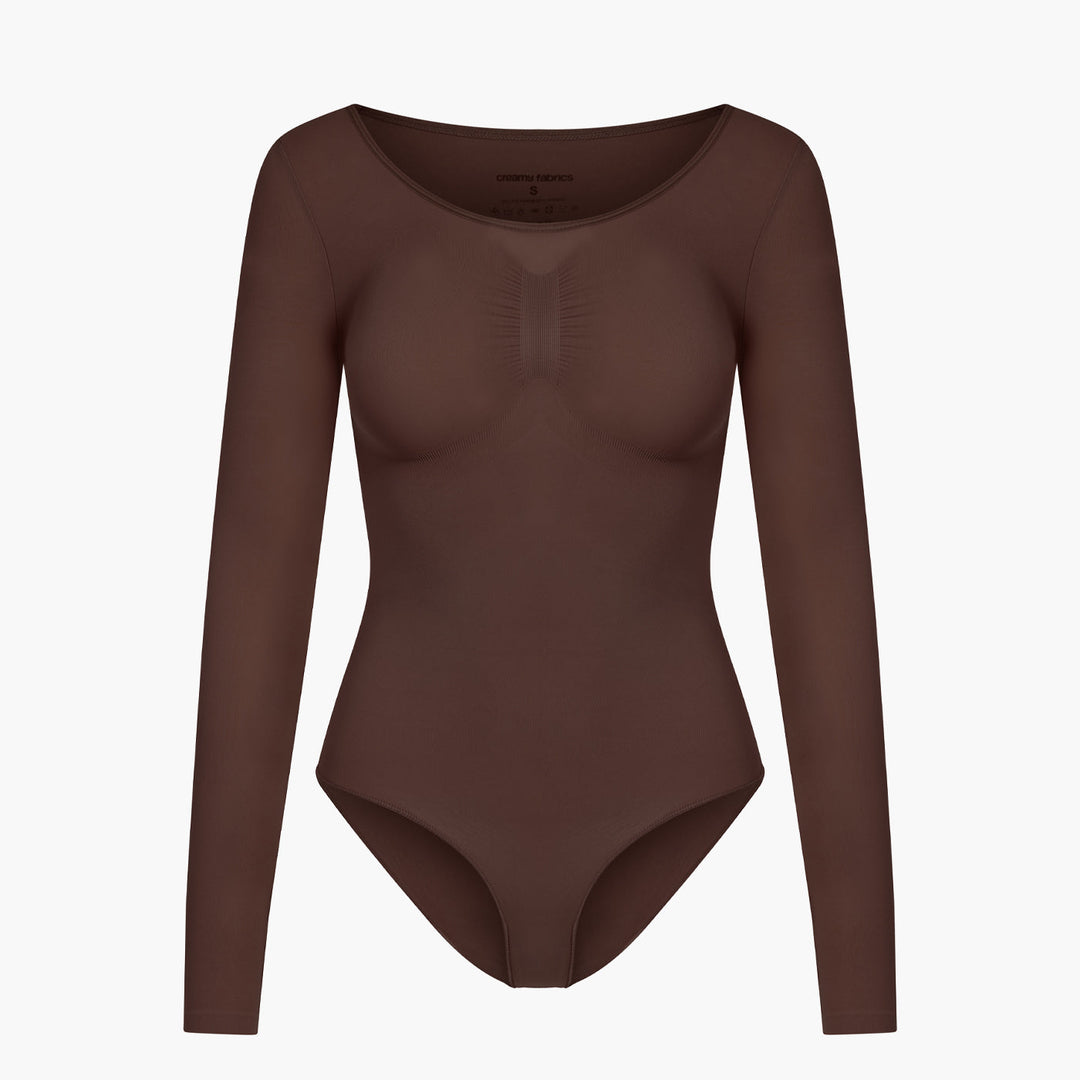 Bodysuit formende Shapewear Langarm mit Slip (Geheime Verkaufsaktion)