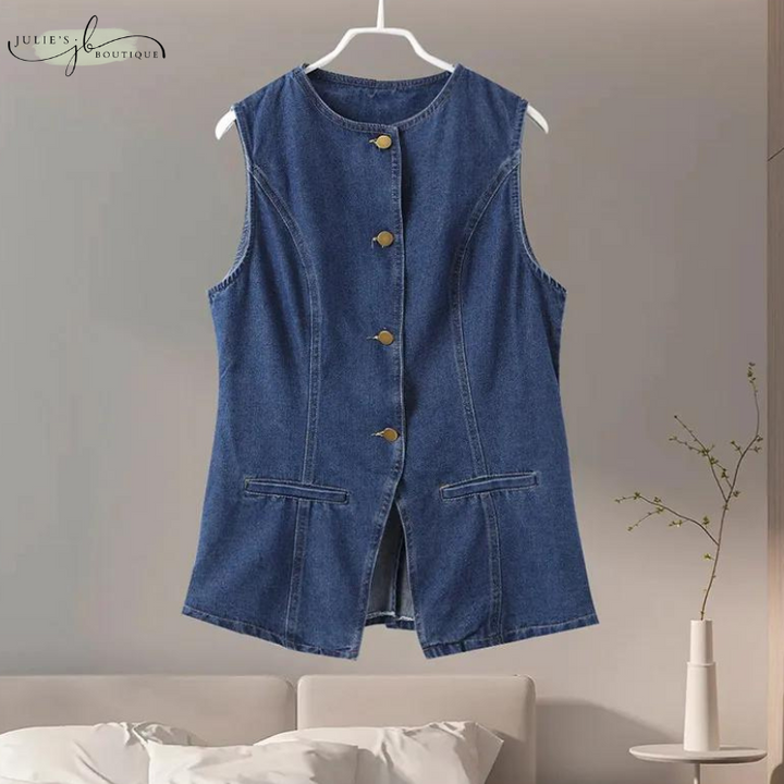 ILARIA | 2-TEILIGES DENIM-SET