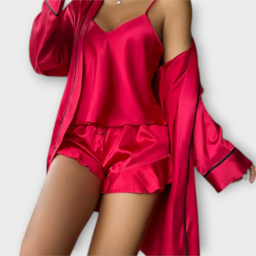 Félicité – Bequemes 3-teiliges Pyjama-Set