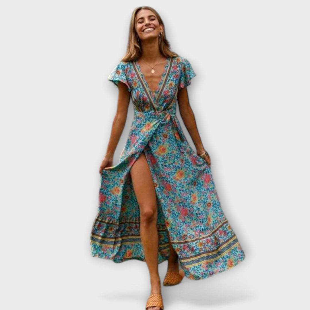 Shylin Boho Maxikleid