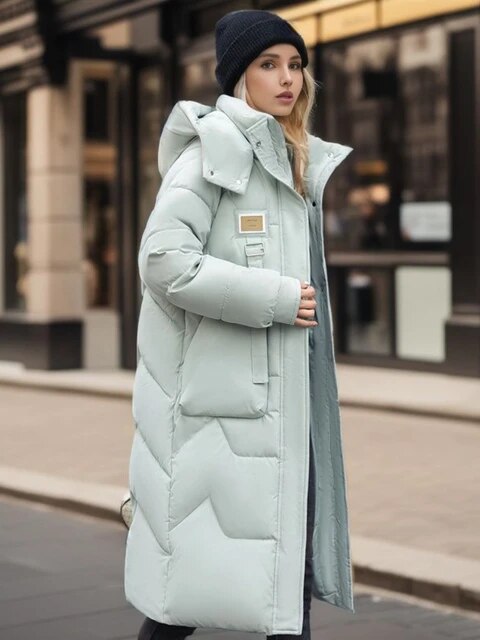 Jennifer - Lange Pufferjacke