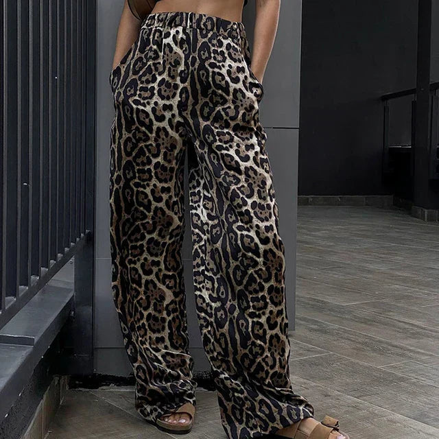 Emmeline Leopard Pants | Die trendige virale Pantherhose!