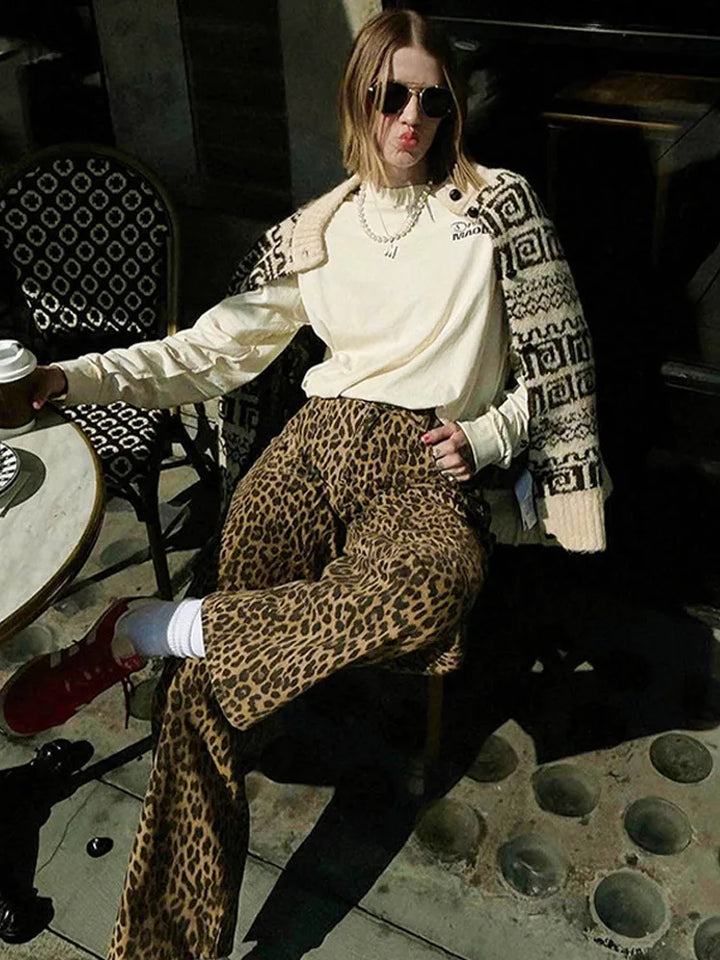 Emmeline Leopard Pants | Die trendige virale Pantherhose!