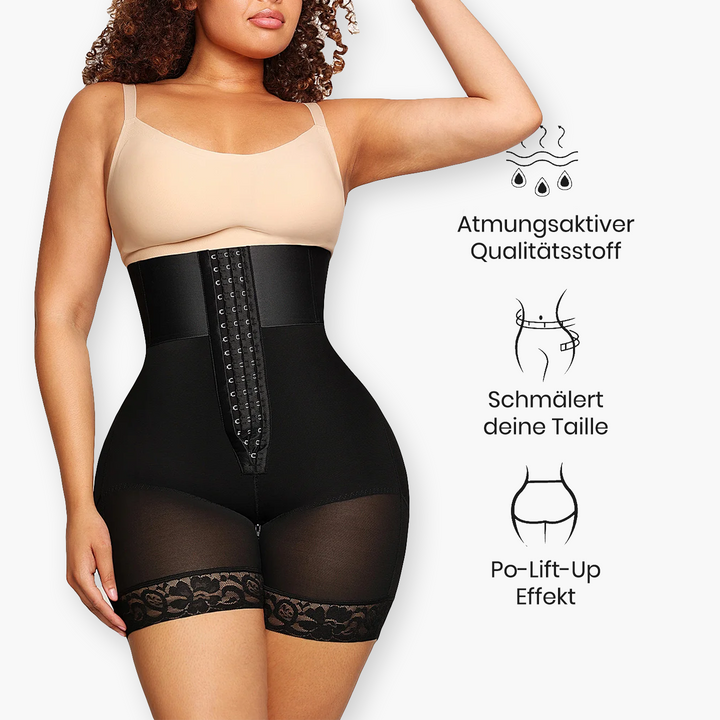 Hochtaillierte Form-Shorts mit Po-Lifting und Bauchstütze