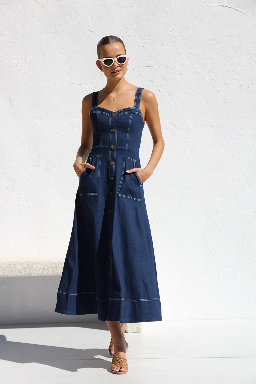 Danielle Kleid INDIGO DENIM