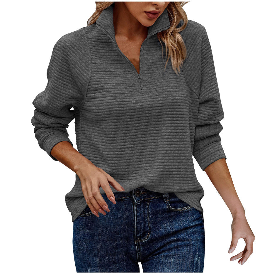 Lyn - Eleganter Damen-Pullover mit V-Ausschnitt