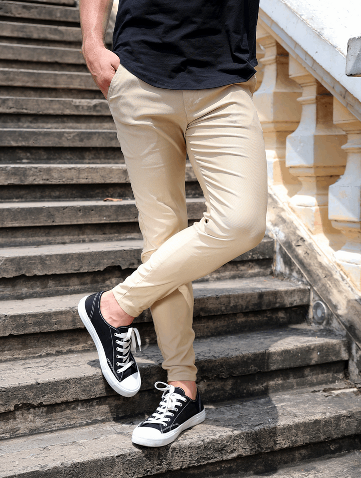 Noa Stretch Hosen - Khaki