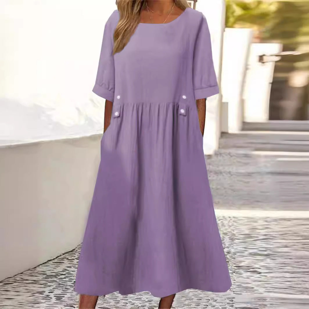 Norina – Leinenkleid